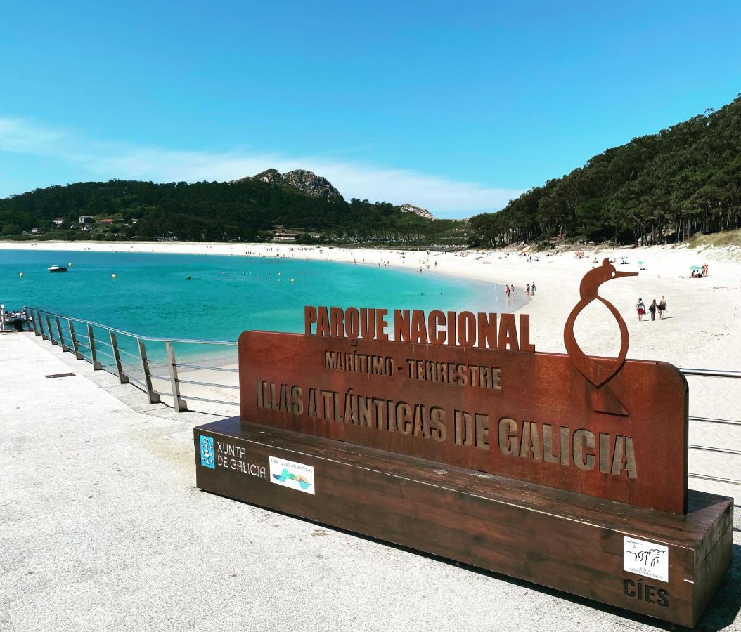 Ferienwohnung Atico Playa A Xunqueira - Moana, A 15 Min De Vigo Exterior foto