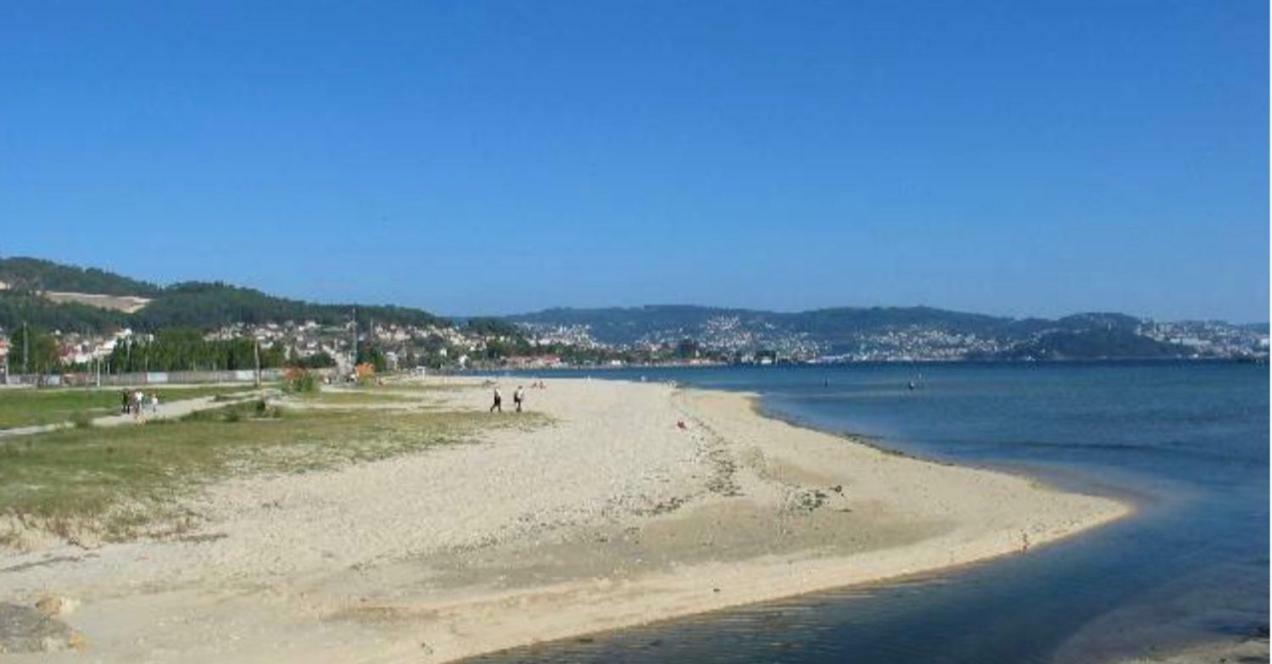 Ferienwohnung Atico Playa A Xunqueira - Moana, A 15 Min De Vigo Exterior foto